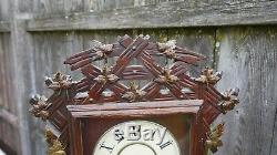 Seth Thomas santa fe city series parlor clock restoration/project