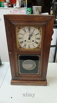 Seth thomas clock Model 1213000 WORKS/Original Condition Never refurbished