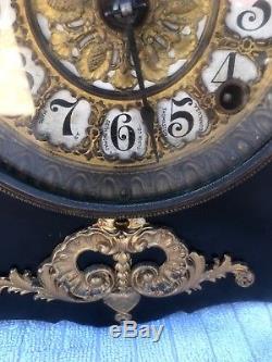 Seth thomas mantle clock adamantine Antique Vintage