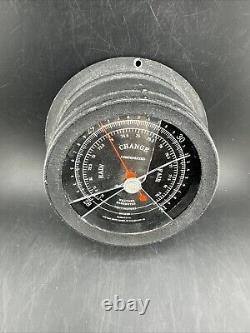 Seth thomas seasprite 3 weather barometer centimeters compensated Broke Glass