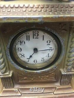 Spirit Of St Louis Seth Thomas Souvenir Clock New York Paris Lindbergh