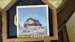 Union Pacific Schoolhouse Seth Thomas Railroad Clock From Touchet, Wa Depot