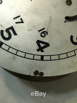 Unusual Rare M Low Waltham Ships Clock Case Parts Chelsea Seth Thomas Era