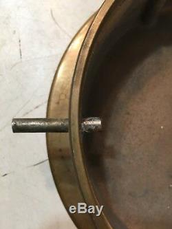 Unusual Rare M Low Waltham Ships Clock Case Parts Chelsea Seth Thomas Era