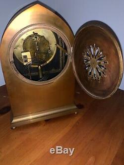 VERY RARE Brass Seth Thomas Beehive Tombstone Mantle Clock