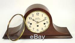 VINTAGE GERMAN SETH THOMAS WESTMINISTER CHIME RUNNING! But NOT SERVICED KC424