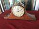 Vintage Seth Thomas Wood Battery Mantle Clock Lynton 2e E531-001
