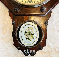 VINTAGE Seth Thomas antique Wall clock US made operation verified