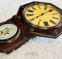 VINTAGE Seth Thomas antique Wall clock US made operation verified