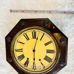 VINTAGE Seth Thomas antique Wall clock US made operation verified