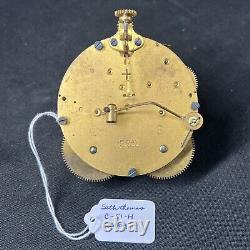 VTG SETH THOMAS Clock Movement Working! C-51-H (15 Day)