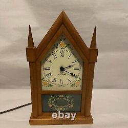 VTG Seth Thomas Sharon Echo Model E 024-000 Electric 11 Steeple Clock Working