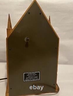 VTG Seth Thomas Sharon Echo Model E 024-000 Electric 11 Steeple Clock Working