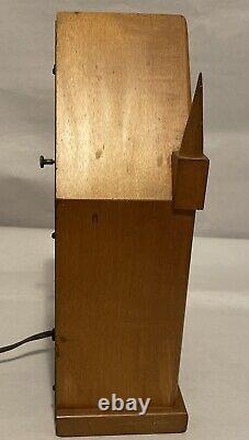 VTG Seth Thomas Sharon Echo Model E 024-000 Electric 11 Steeple Clock Working