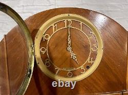 Vint. Seth Thomas Simsbury Art Deco Westminster chime mantel clock Electric