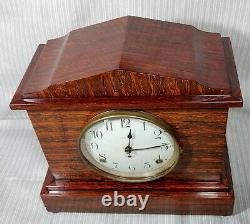 Vintage 1889 Seth Thomas (8-day) Mantel Clock with Key TESTED & WORKS