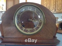 Vintage 1947 Seth Thomas 8 day Pendulum Strike Mantle Clock