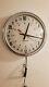 Vintage 1950s Seth Thomas Electric 24 Hour Utc Dial Wall Clock