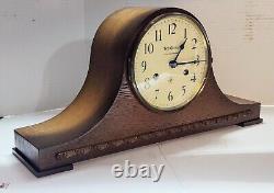 Vintage 1960s Seth Thomas Mantel Clock Lynton 2W With Key Excellent Condition