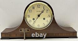 Vintage 1960s Traditional 8-Day Seth Thomas Lynton 2W Chiming Mantel Clock withKey