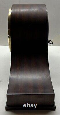 Vintage 1960s Traditional 8-Day Seth Thomas Lynton 2W Chiming Mantel Clock withKey