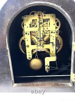 Vintage 8 Day Seth Thomas Key Wind Mantel Clock Sentinel 3 serviced/tested works
