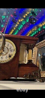 Vintage America? N Victorian Age? Mantle Clocks Seth Thomas over 100 years old