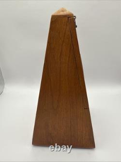 Vintage Antique Metronome De Maëlzel St Seth Thomas Clocks Usa. Thomaston Conn