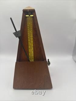 Vintage Antique Metronome De Maëlzel St Seth Thomas Clocks Usa. Thomaston Conn