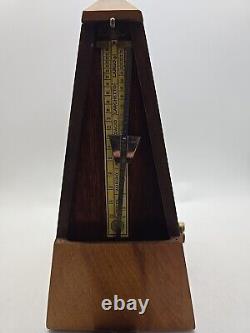 Vintage Antique Metronome De Maëlzel St Seth Thomas Clocks Usa. Thomaston Conn