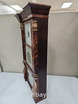 Vintage Antique Seth Thomas 32 Tall Column Mantel Clock