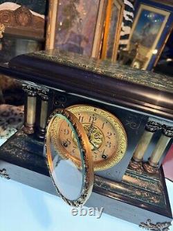 Vintage Antique Seth Thomas Adamantine Mantle Clock Gem