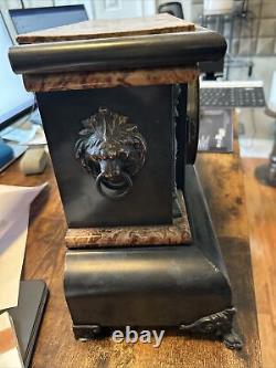 Vintage Antique Seth Thomas Adamantine Mantle Clock (working)