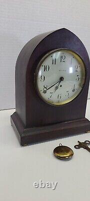 Vintage Antique Seth Thomas Mantle Clock Beehive Cathedral Chime 10 1920s Runs