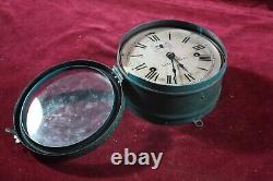 Vintage Antique Seth Thomas Ships Clock Early 20th Century Maritime