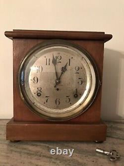 Vintage Antique Seth Thomas wood Case Mantel Mantle Clock Seth Thomas