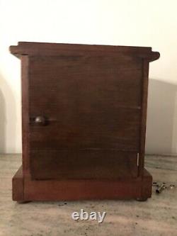 Vintage Antique Seth Thomas wood Case Mantel Mantle Clock Seth Thomas