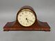 Vintage Electric Seth Thomas Antique Lynton 2-e Chime Wooden Mantle Clock