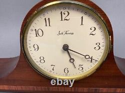 Vintage Electric Seth Thomas Antique Lynton 2-E Chime Wooden Mantle Clock