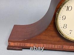 Vintage Electric Seth Thomas Antique Lynton 2-E Chime Wooden Mantle Clock