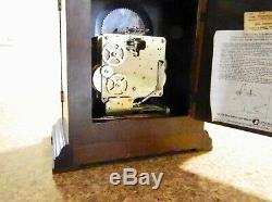 Vintage Key-wound Lunar Moonphase Seth Thomas Westminster Mantel Clock