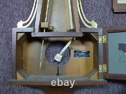 Vintage Large Seth Thomas Banjo Electric Wall Clock Model No# E505-000