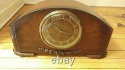 Vintage Mantle Clock Collectibles Seth THOMAS With KEY Needs Repairs Made USA