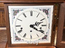 Vintage Mason & Sullivan English Carriage Clock Walnut Westminster Chime (Works)