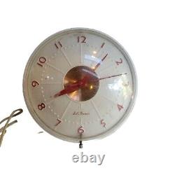 Vintage Mid Century Modern Seth Thomas Wall Clock! 1960's