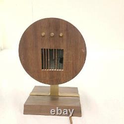 Vintage Rare Digital Seth Thomas Solid State Mid Century Clock Model 0869-000