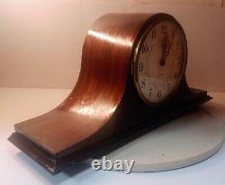 Vintage Rare Working Wood Electric Seth Thomas Mantle Clock Model No. E701-004