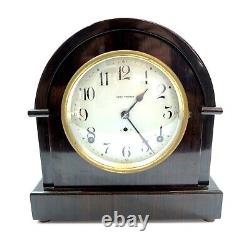 Vintage SETH THOMAS 9.5 Mahogany Beehive Shelf Clock 89 AL Movement WORKS