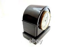 Vintage SETH THOMAS 9.5 Mahogany Beehive Shelf Clock 89 AL Movement WORKS