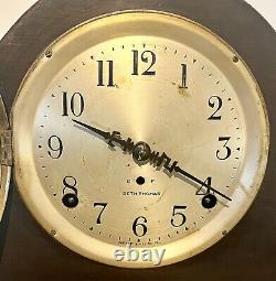 Vintage SETH THOMAS PENDULUM MOVEMENT No. 89 8-DAY See Video And Read Desc